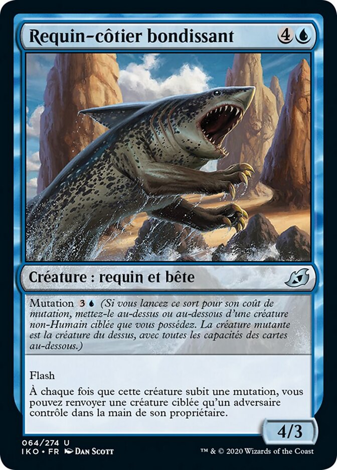 Requin-côtier bondissant