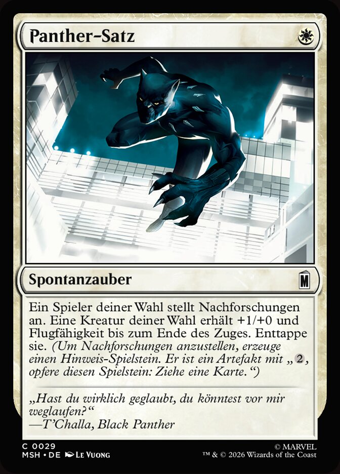 Panther-Satz