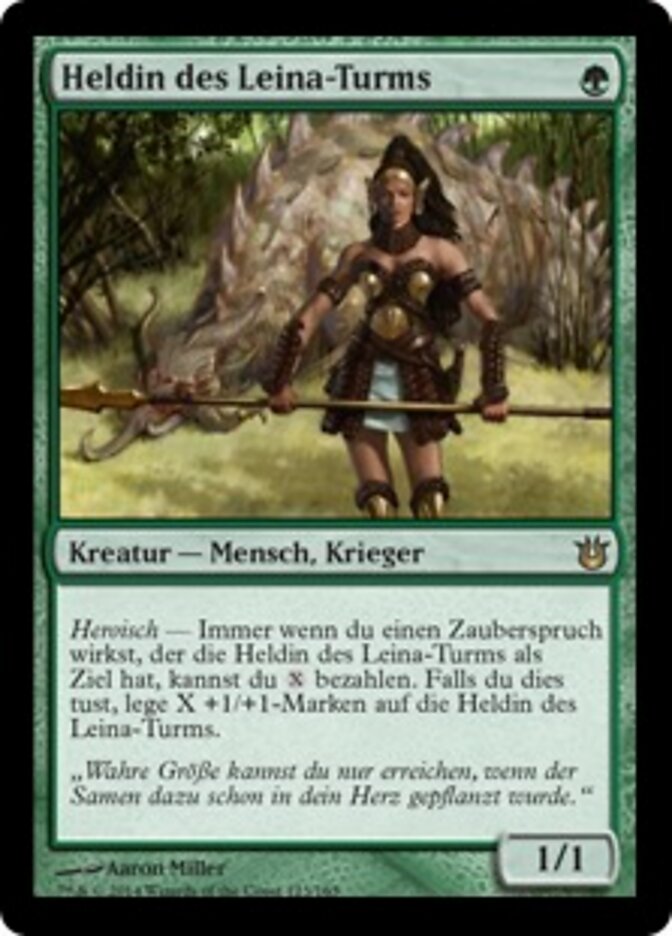 Heldin des Leina-Turms
