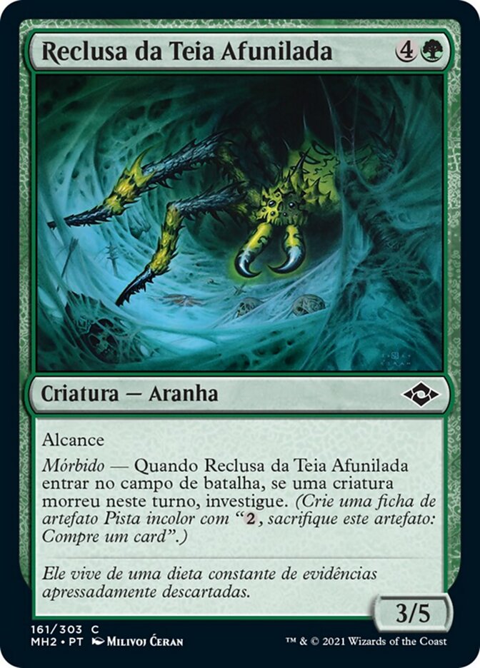 Reclusa da Teia Afunilada