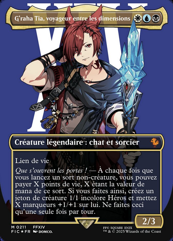 G'raha Tia, voyageur entre les dimensions