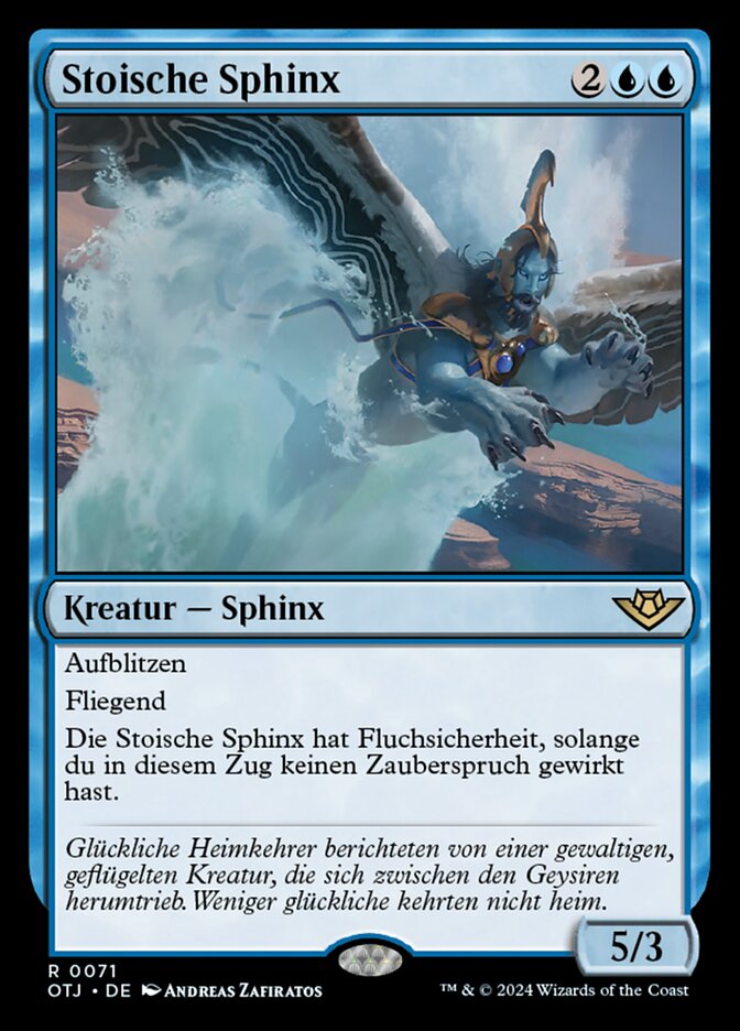 Stoische Sphinx