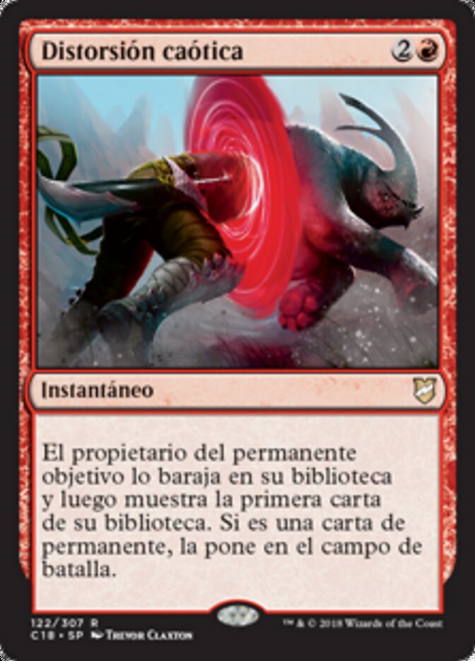 Distorsión caótica