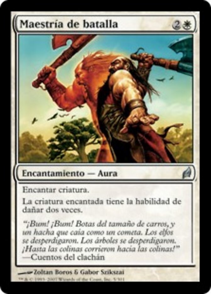 Maestría de batalla