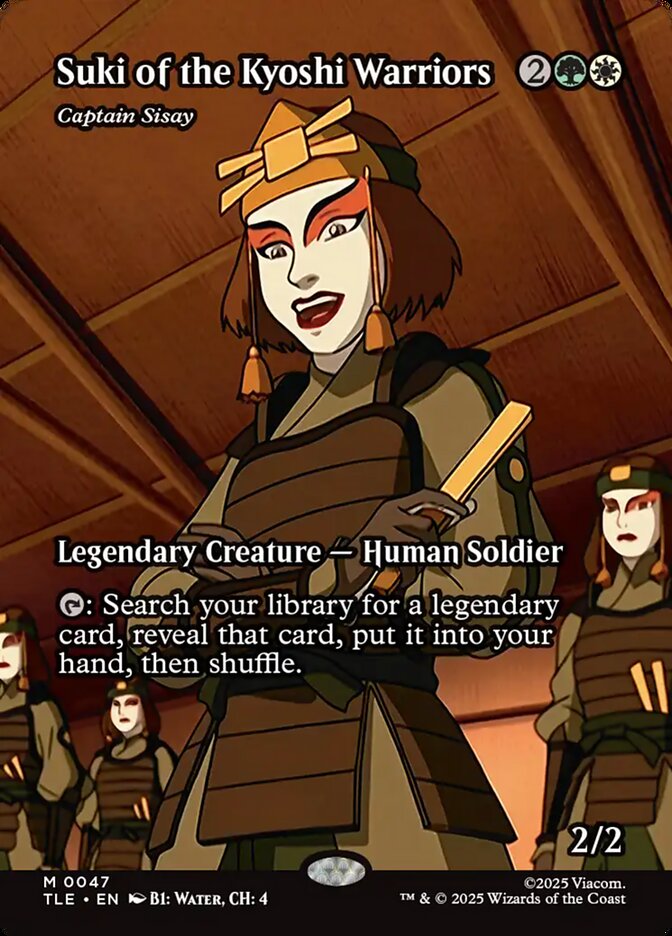 Suki of the Kyoshi Warriors
