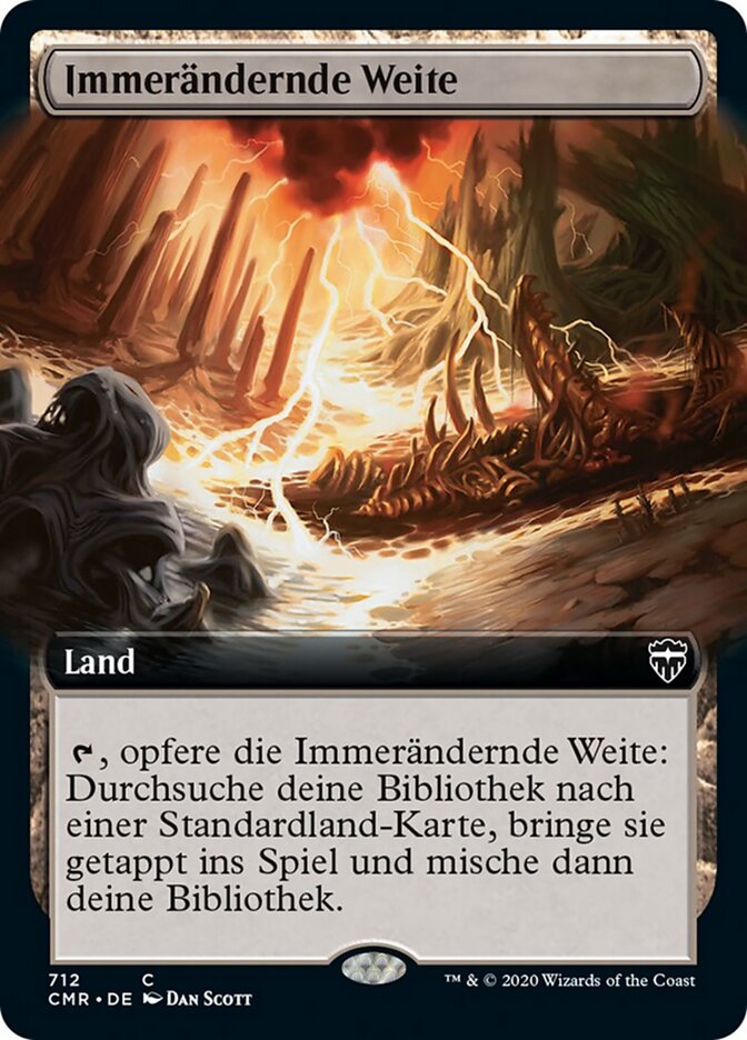 Immerändernde Weite