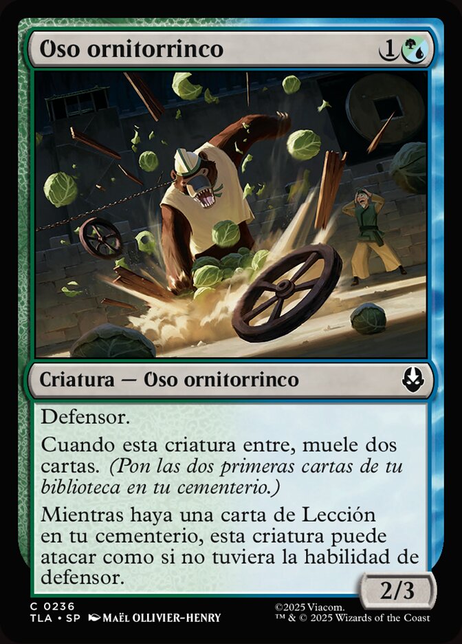 Oso ornitorrinco