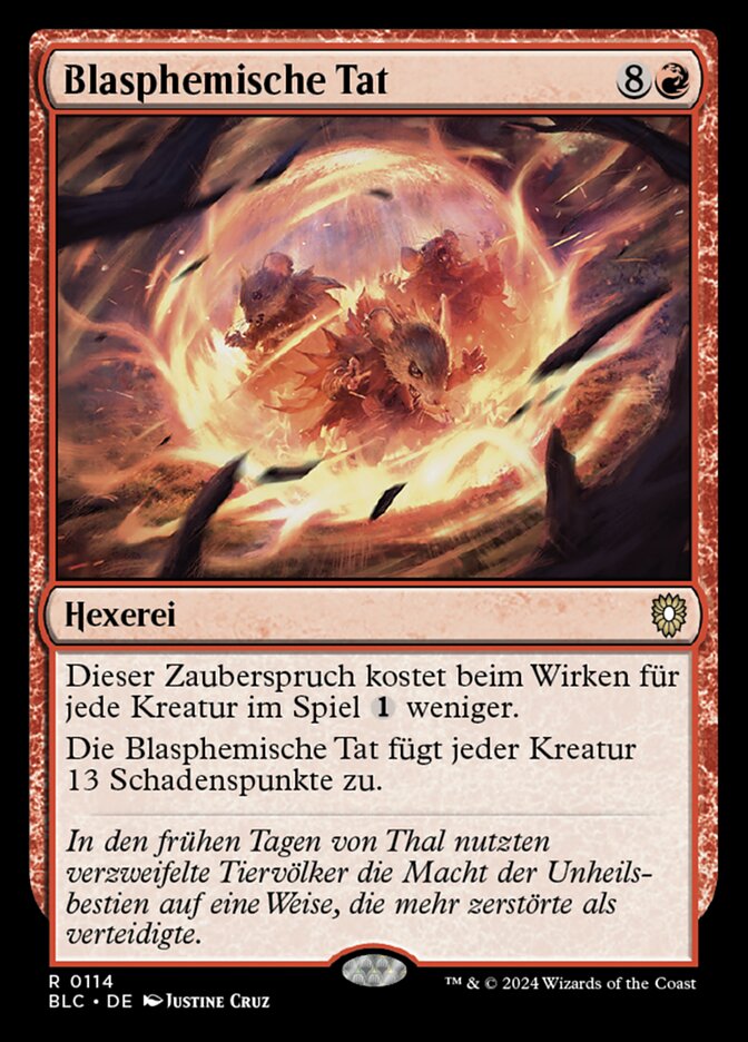 Blasphemische Tat