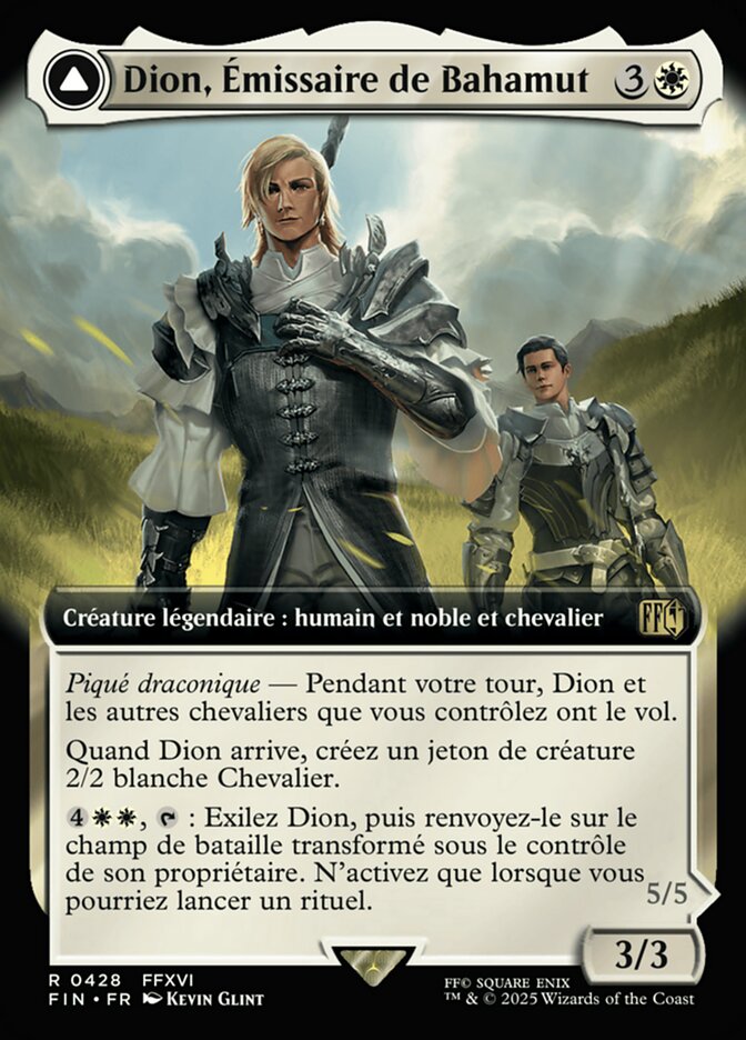 Dion, Bahamut's Dominant // Bahamut, Warden of Light