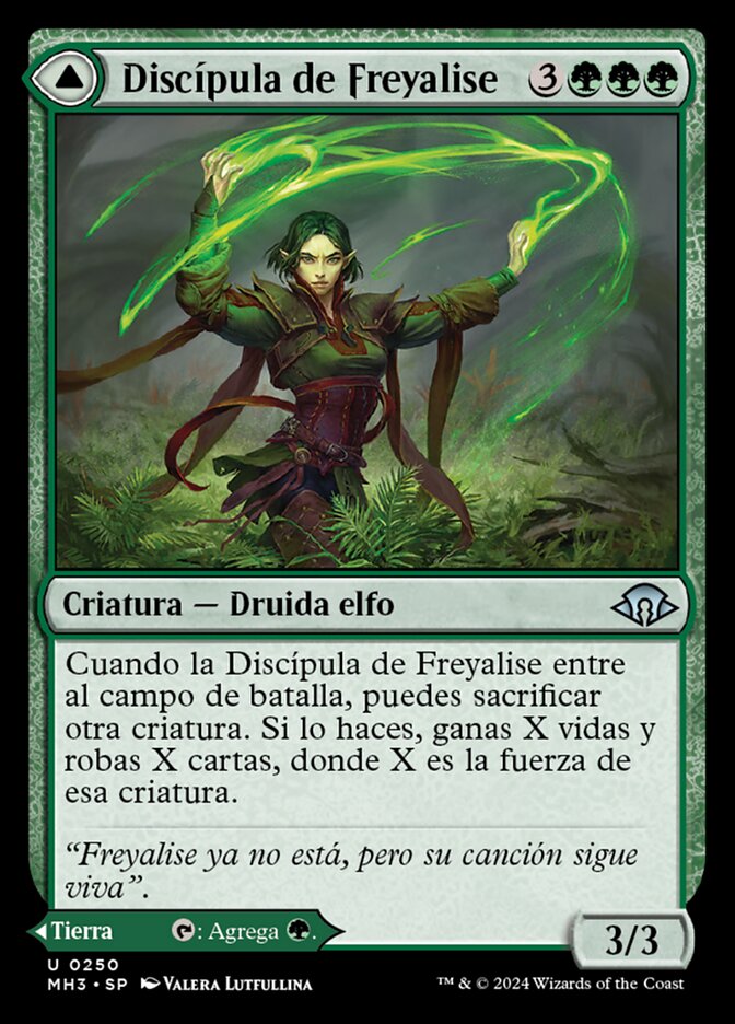 Disciple of Freyalise // Garden of Freyalise