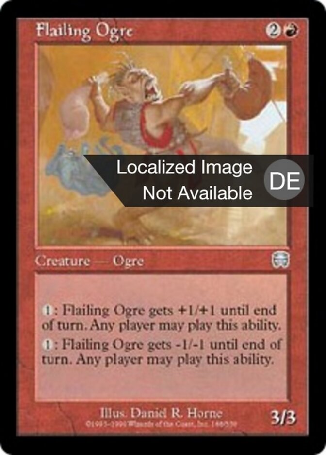 Dreschender Oger