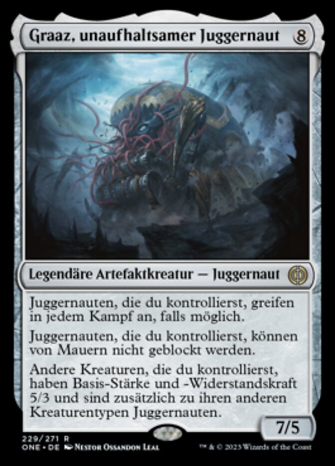 Graaz, unaufhaltsamer Juggernaut