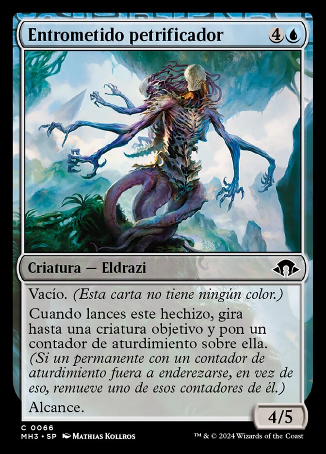 Entrometido petrificador
