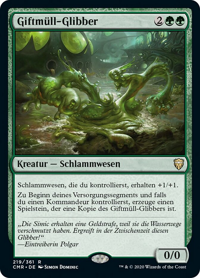 Giftmüll-Glibber