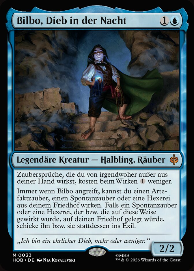 Bilbo, Dieb in der Nacht