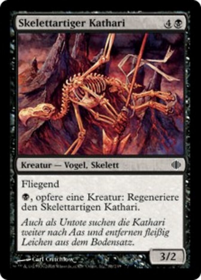 Skelettartiger Kathari