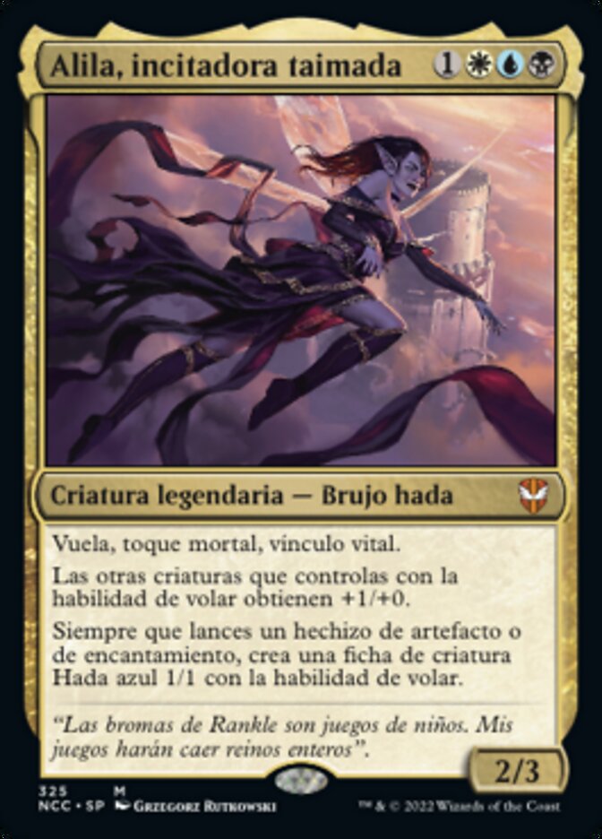 Alila, incitadora taimada