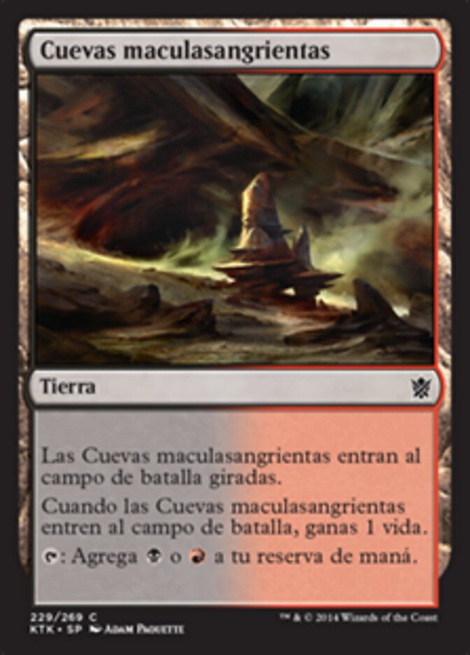 Cuevas maculasangrientas