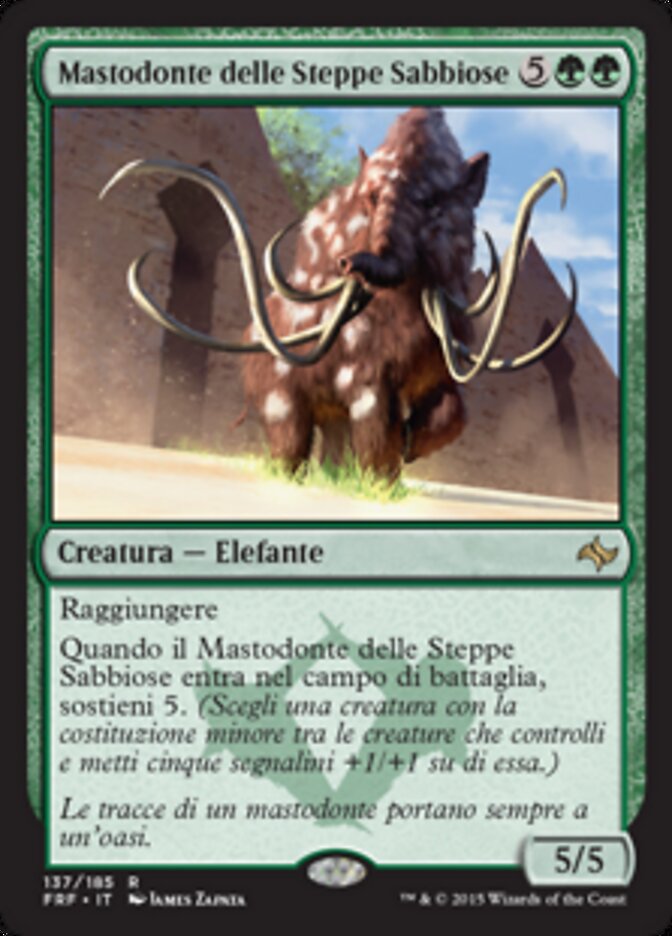 Mastodonte delle Steppe Sabbiose