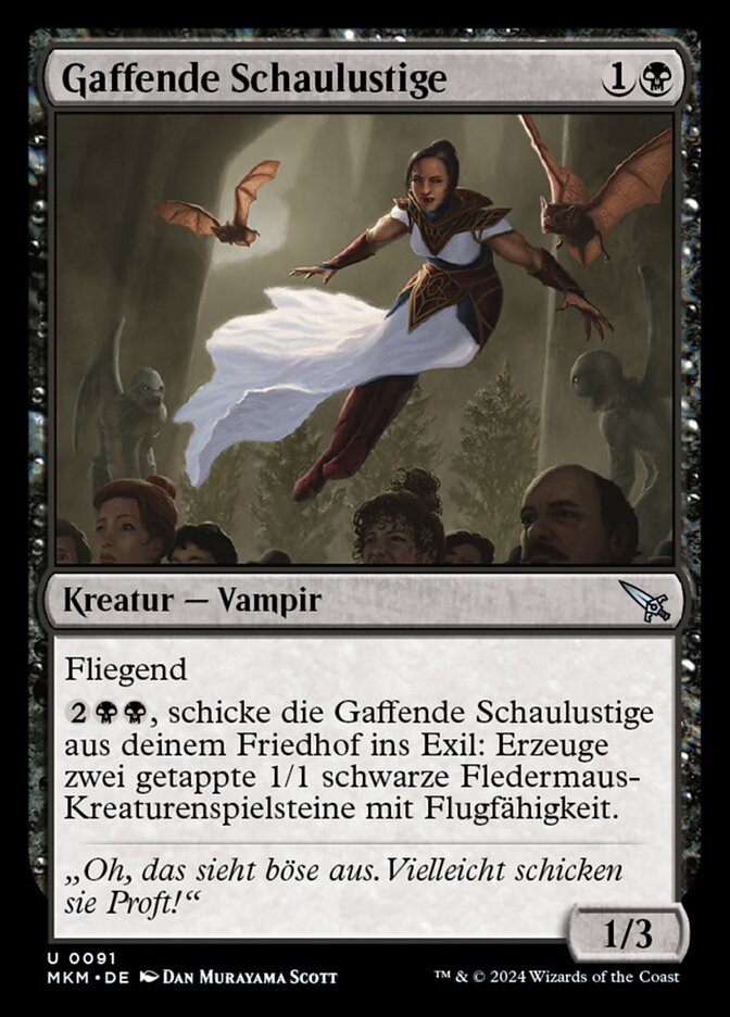 Gaffende Schaulustige