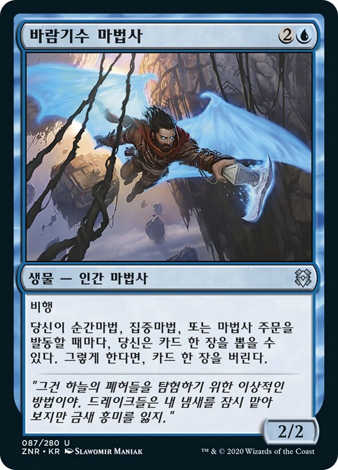 바람기수 마법사
