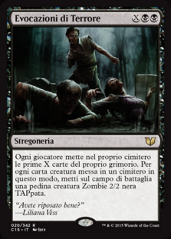 Evocazioni di Terrore