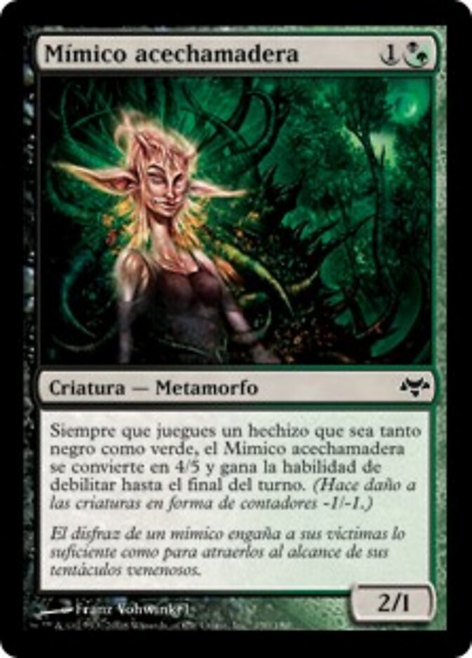 Mímico acechamadera