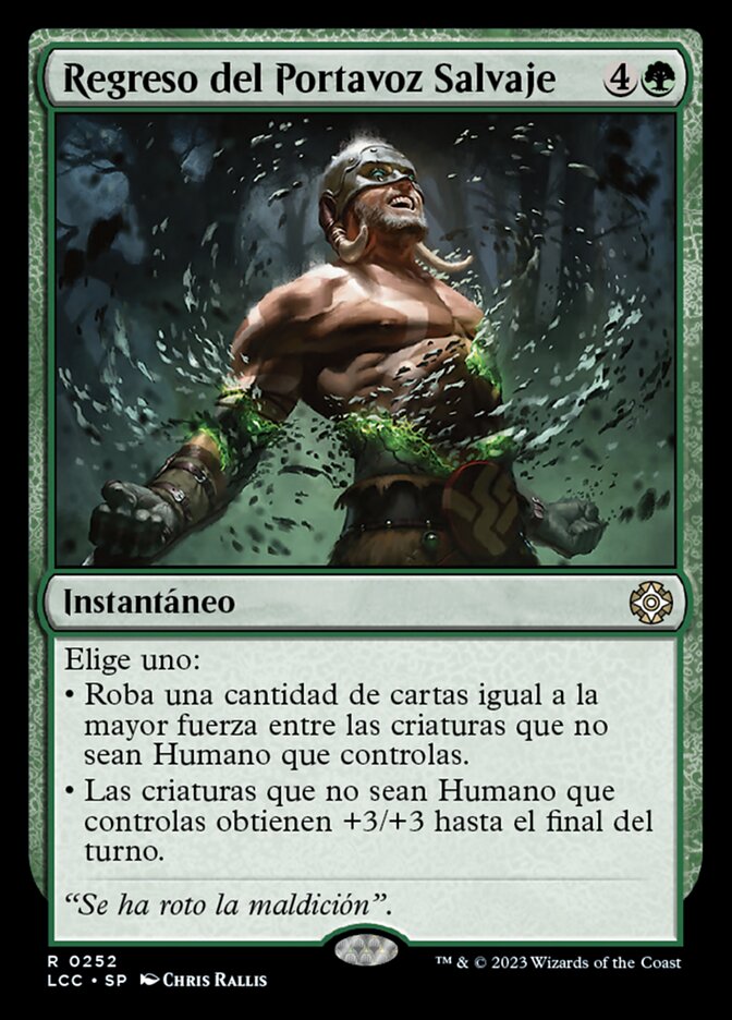 Regreso del Portavoz Salvaje