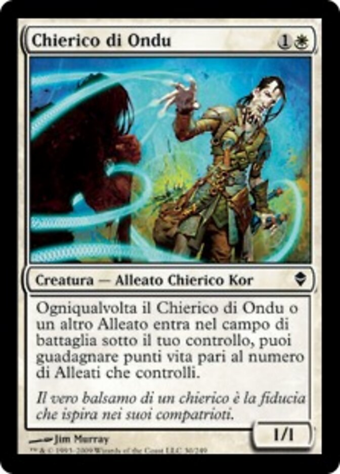 Chierico di Ondu