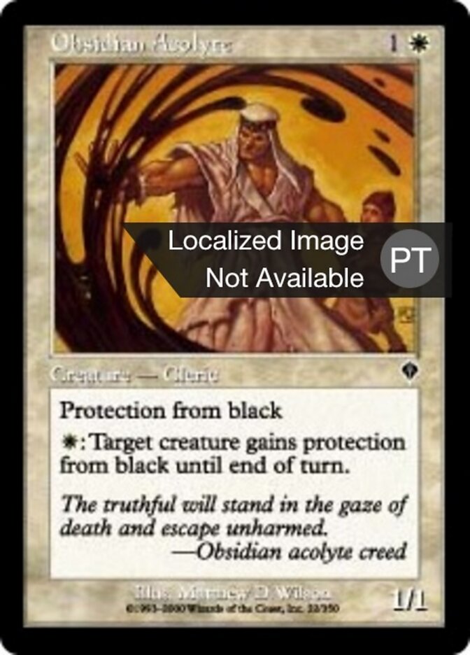 Acólito de Obsidiana