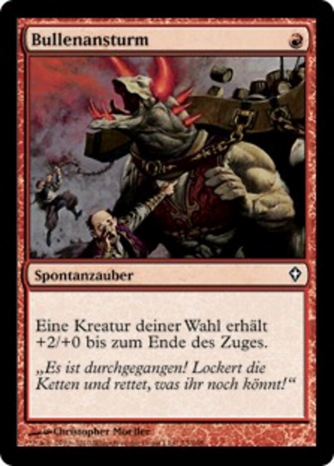 Bullenansturm