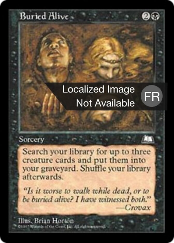 Enterré vivant
