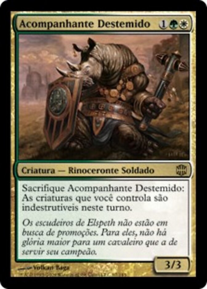Acompanhante Destemido