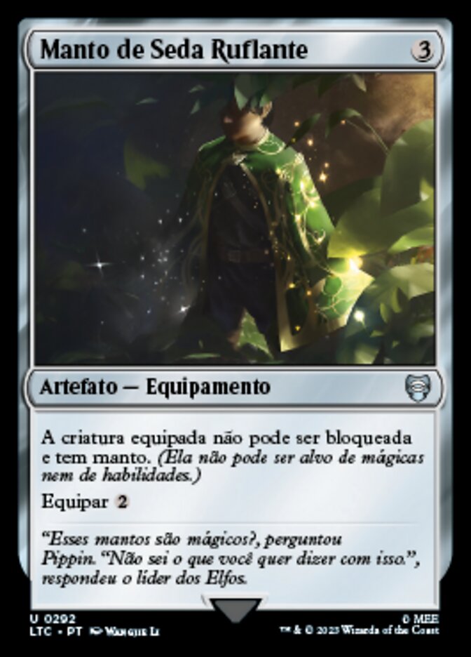 Manto de Seda Ruflante