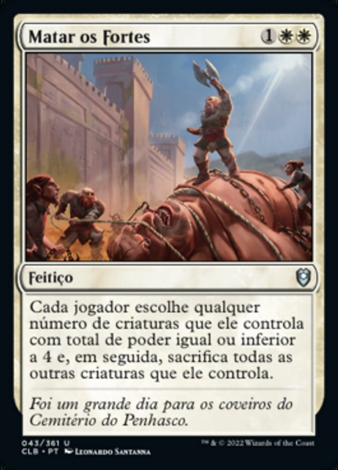 Matar os Fortes