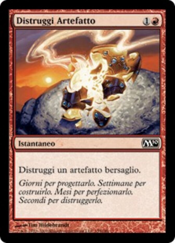 Distruggi Artefatto