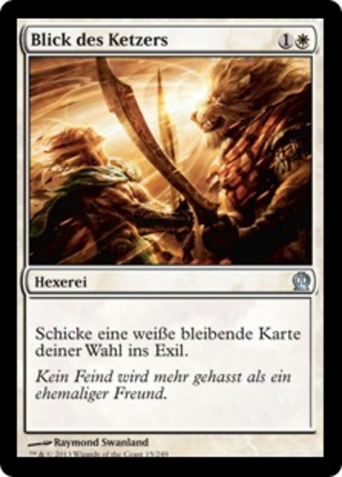 Blick des Ketzers