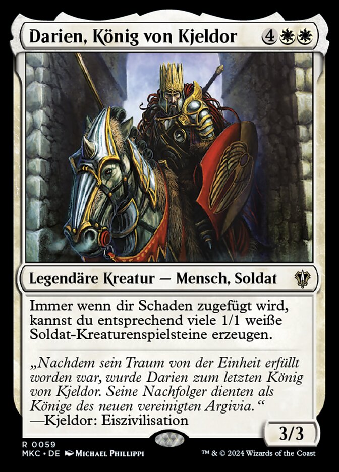 Darien, König von Kjeldor