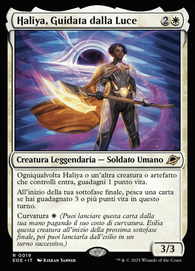 Haliya, Guidata dalla Luce