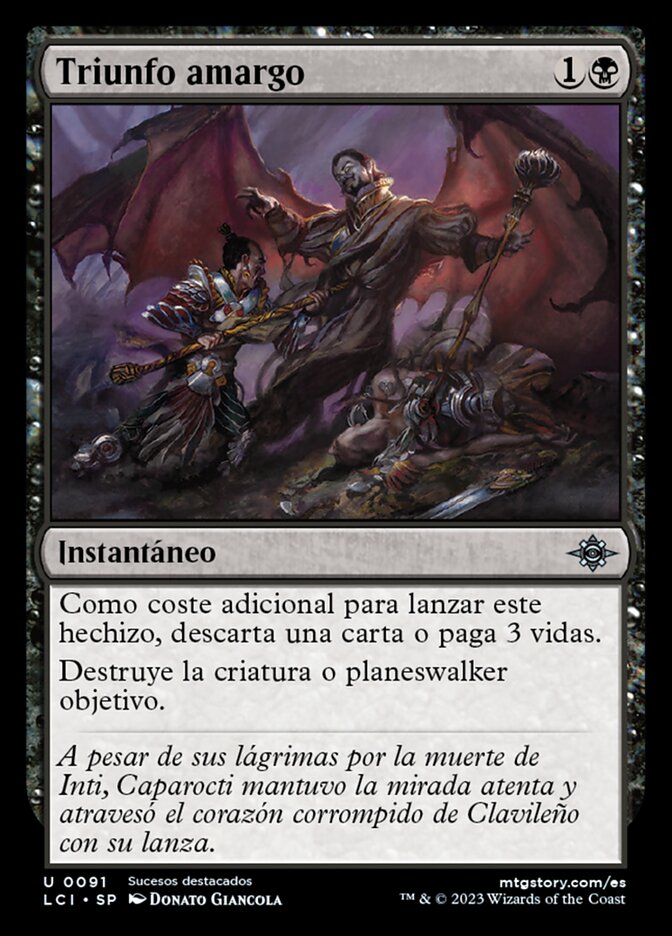Triunfo amargo