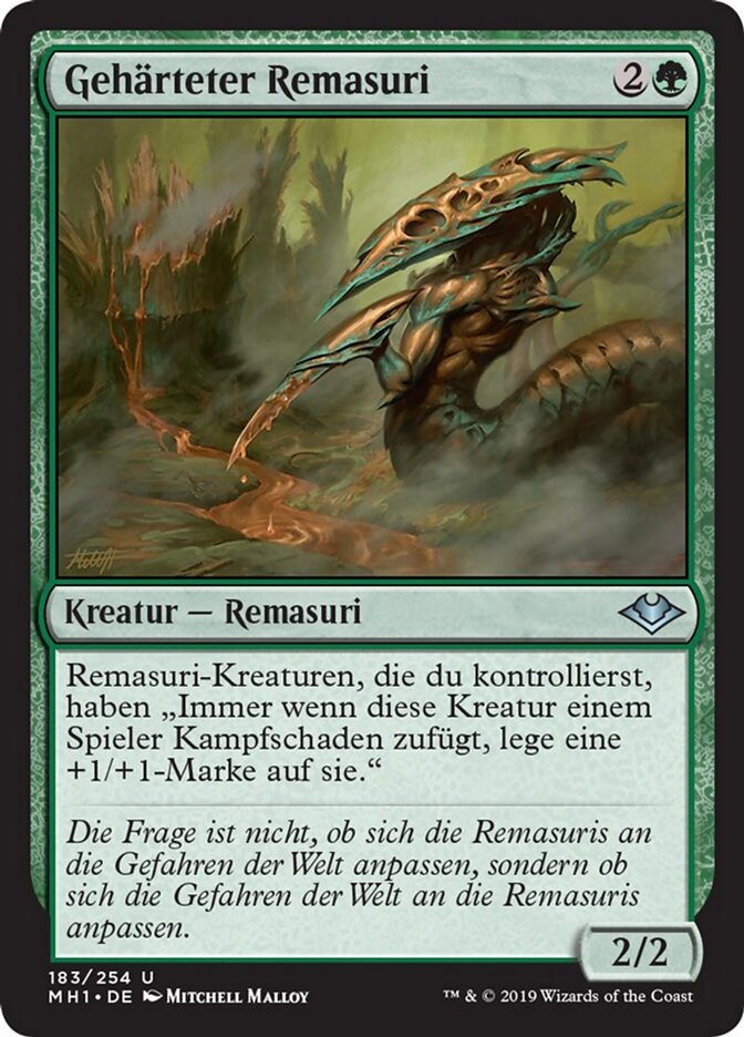 Gehärteter Remasuri