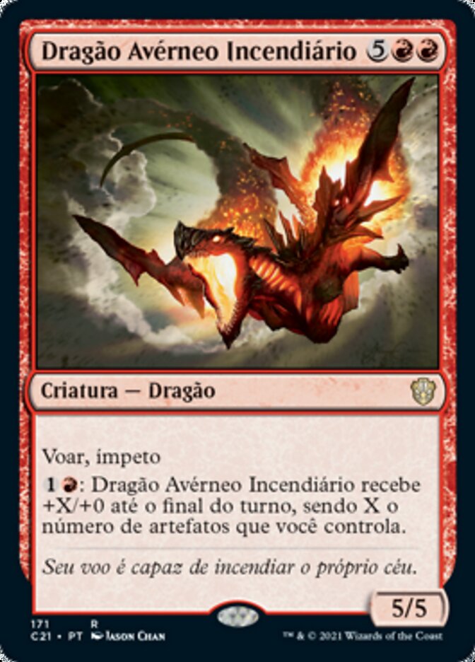 Dragão Avérneo Incendiário