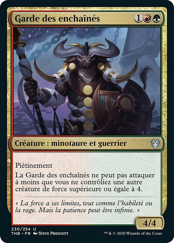 Garde des enchaînés