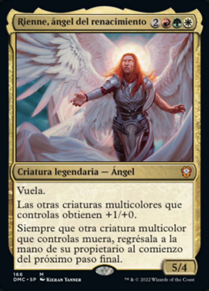 Rienne, ángel del renacimiento