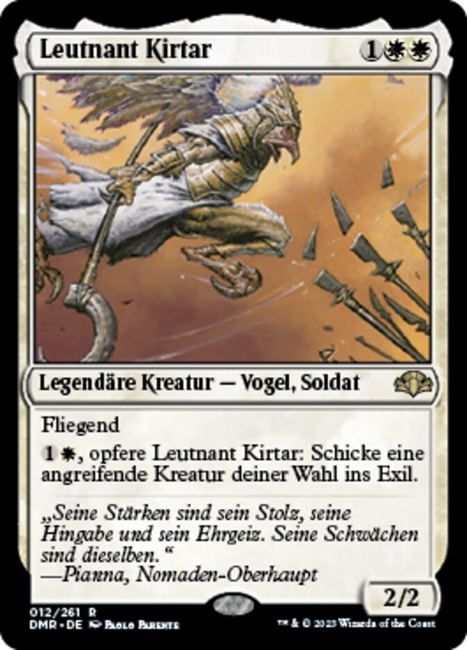 Leutnant Kirtar