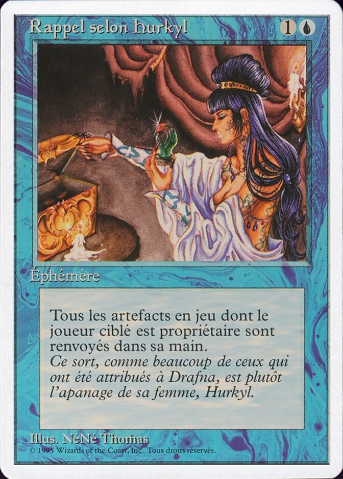 Rappel selon Hurkyl