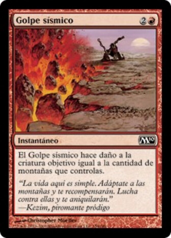 Golpe sísmico