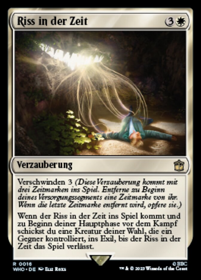 Riss in der Zeit