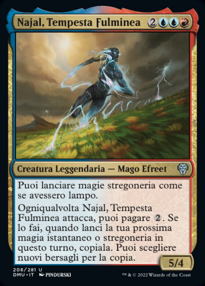 Najal, Tempesta Fulminea