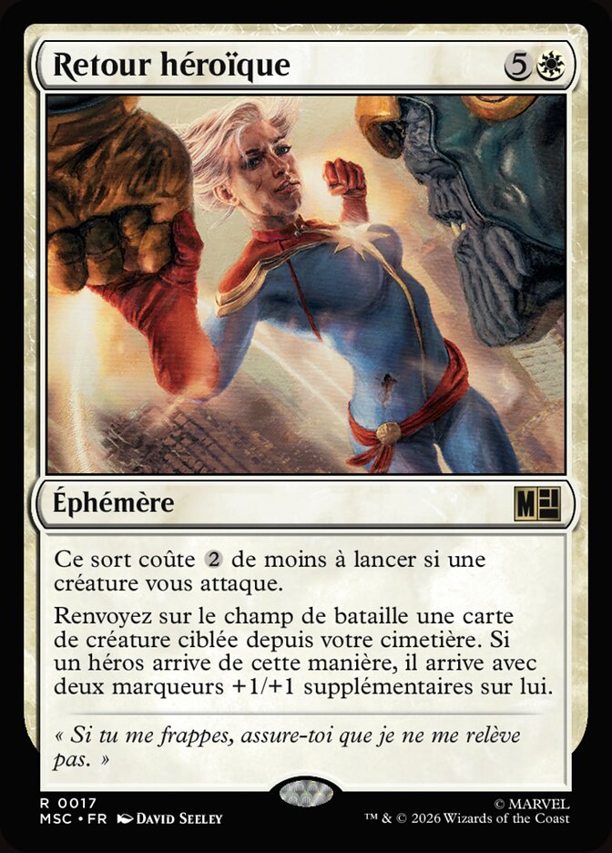 Retour héroïque